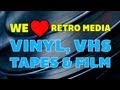 We ❤ Retro Media: Vinyl, VHS, Tapes & Fil...