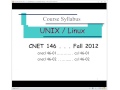 Richard Grotegut   CNET 146 Introduction to UNIX Linux 08272012