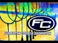 Fullerton College Women's Badminton vs G...