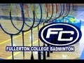 Fullerton College Women's Badminton vs I...