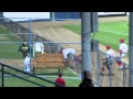 Amazing High School Baseball Catch In Foul Gr...