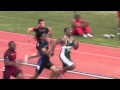 Lamonte Burton posts a nice win in his 100m season debut