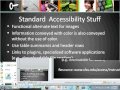 ACCESSIBILITY AND COURSE DESIGN CONSIDERATION...