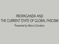Arts and Lectures -Propaganda and the Current State of Global Fascism - Marco Giordano  12/6/21