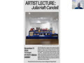 Santa Rosa Junior College Agrella Artist Lecture Series with Julia Haft-Candell 11-21-2024