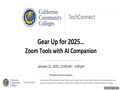 01-22-2025 Gear Up for 2025 Using Zoom Tools with AI Companion