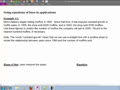 Math 40 3.5C Using equations of llines in applications