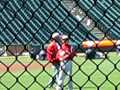 Warm ups before championship game 2010